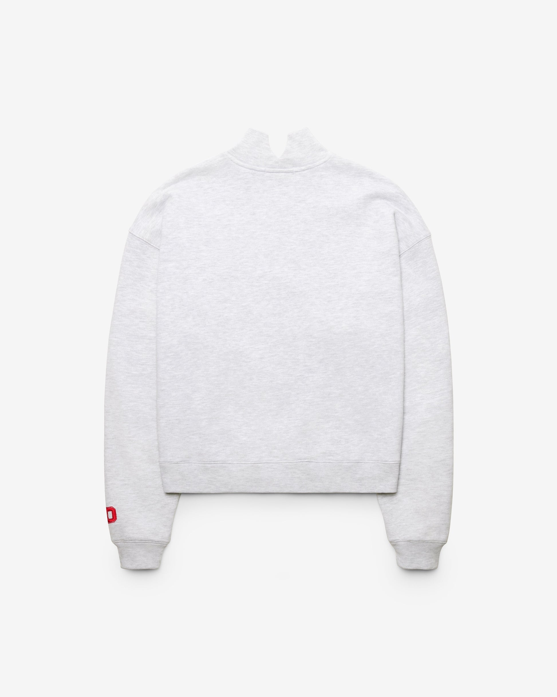 OHIO STATE BUCKEYES SCRIPT '47 MOCK NECK PULLOVER WOMENS