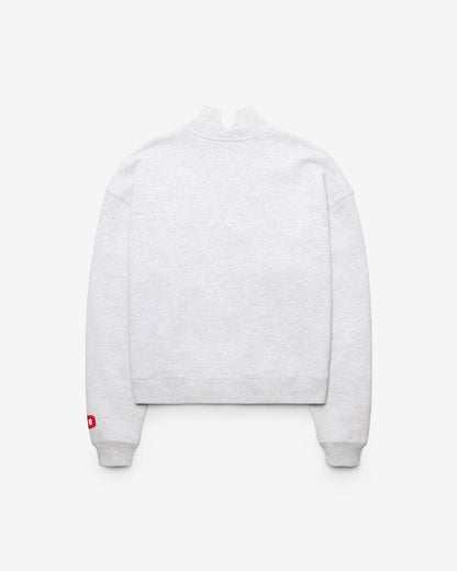 OHIO STATE BUCKEYES SCRIPT '47 MOCK NECK PULLOVER WOMENS