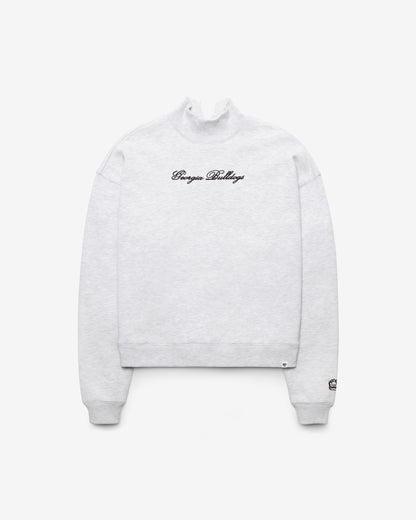 GEORGIA BULLDOGS SCRIPT '47 MOCK NECK PULLOVER WOMENS