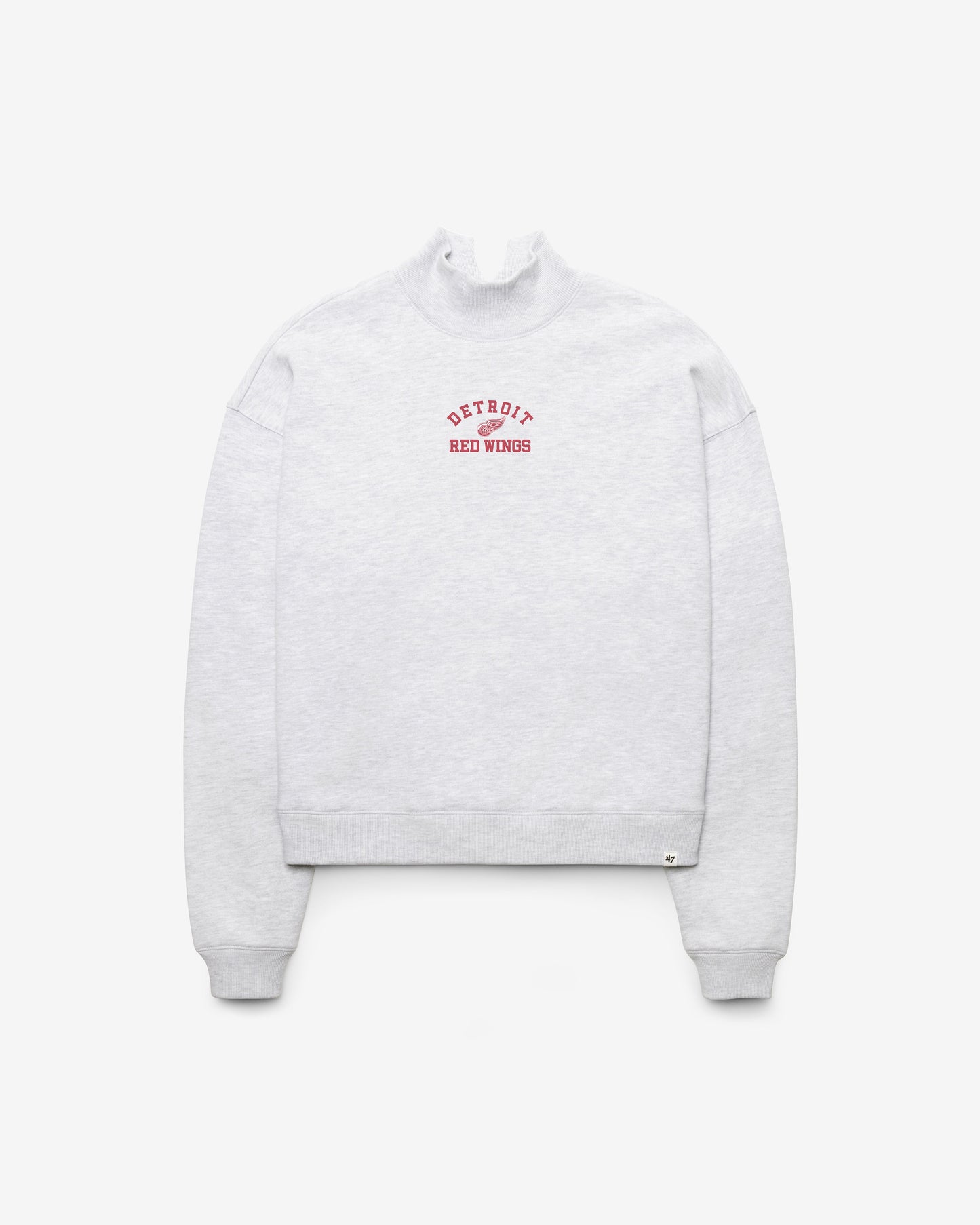 DETROIT RED WINGS SPIRITED '47 WOMEN'S MOCK NECK PULLOVER