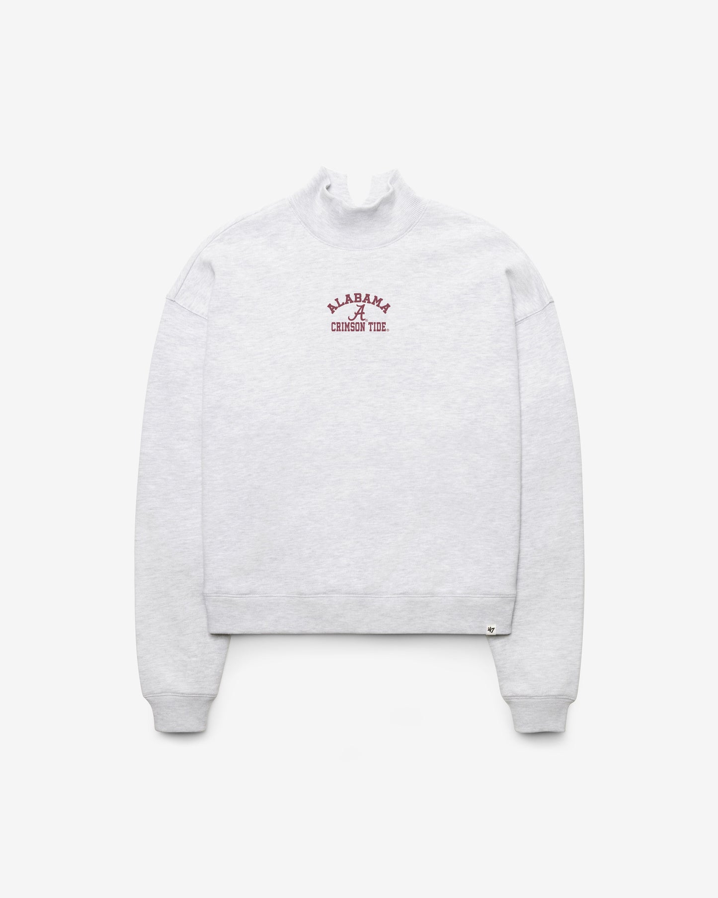 ALABAMA CRIMSON TIDE SPIRITED '47 MOCK NECK PULLOVER WOMENS