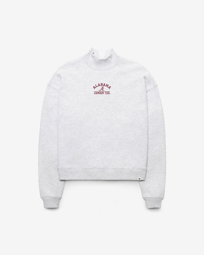 ALABAMA CRIMSON TIDE SPIRITED '47 MOCK NECK PULLOVER WOMENS