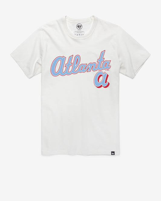 ATLANTA BRAVES CITY CONNECT PREGAME '47 FRANKLIN TEE