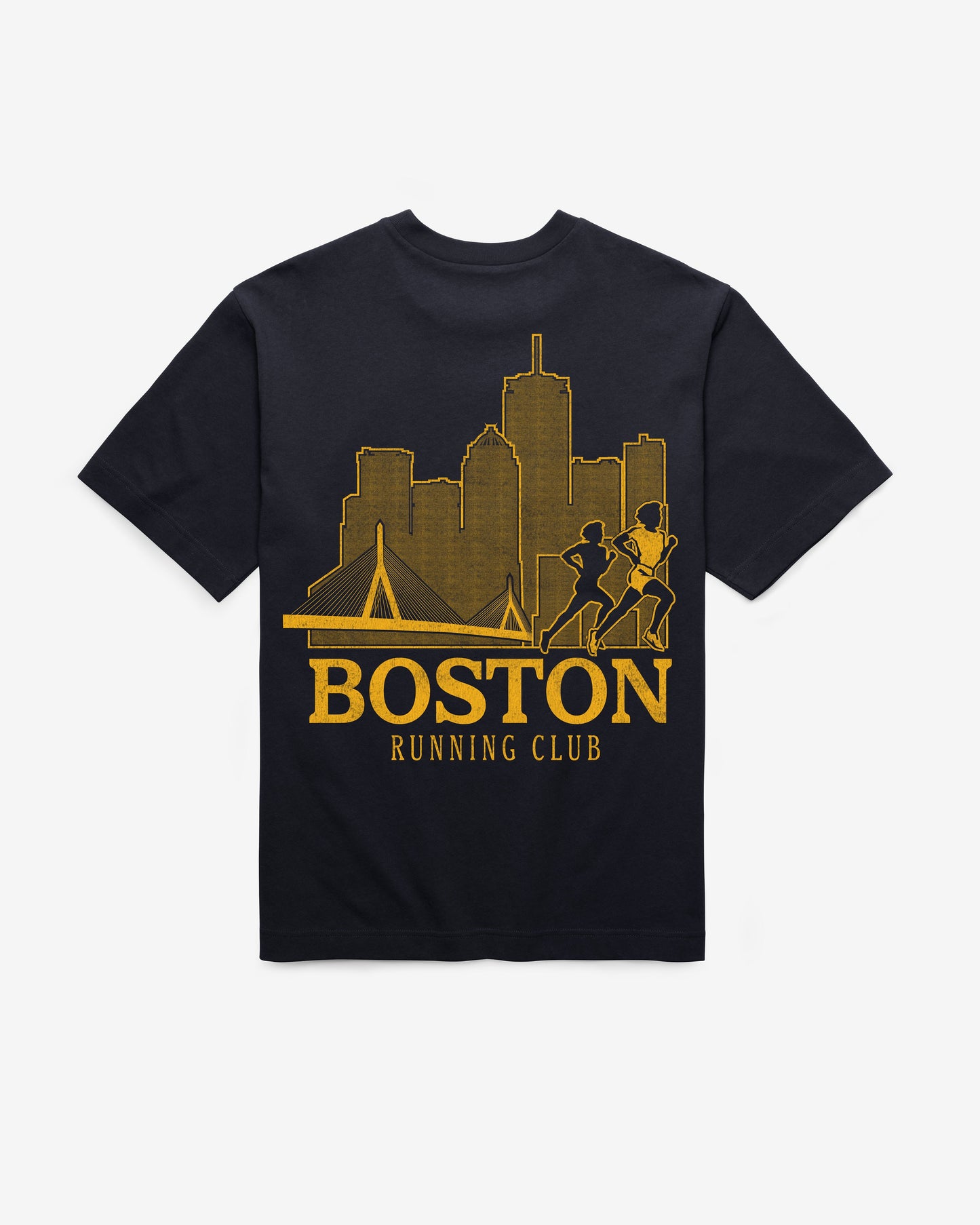 BOSTON RUN CLUB STRIDES BACKER '47 FOUNDATION TEE