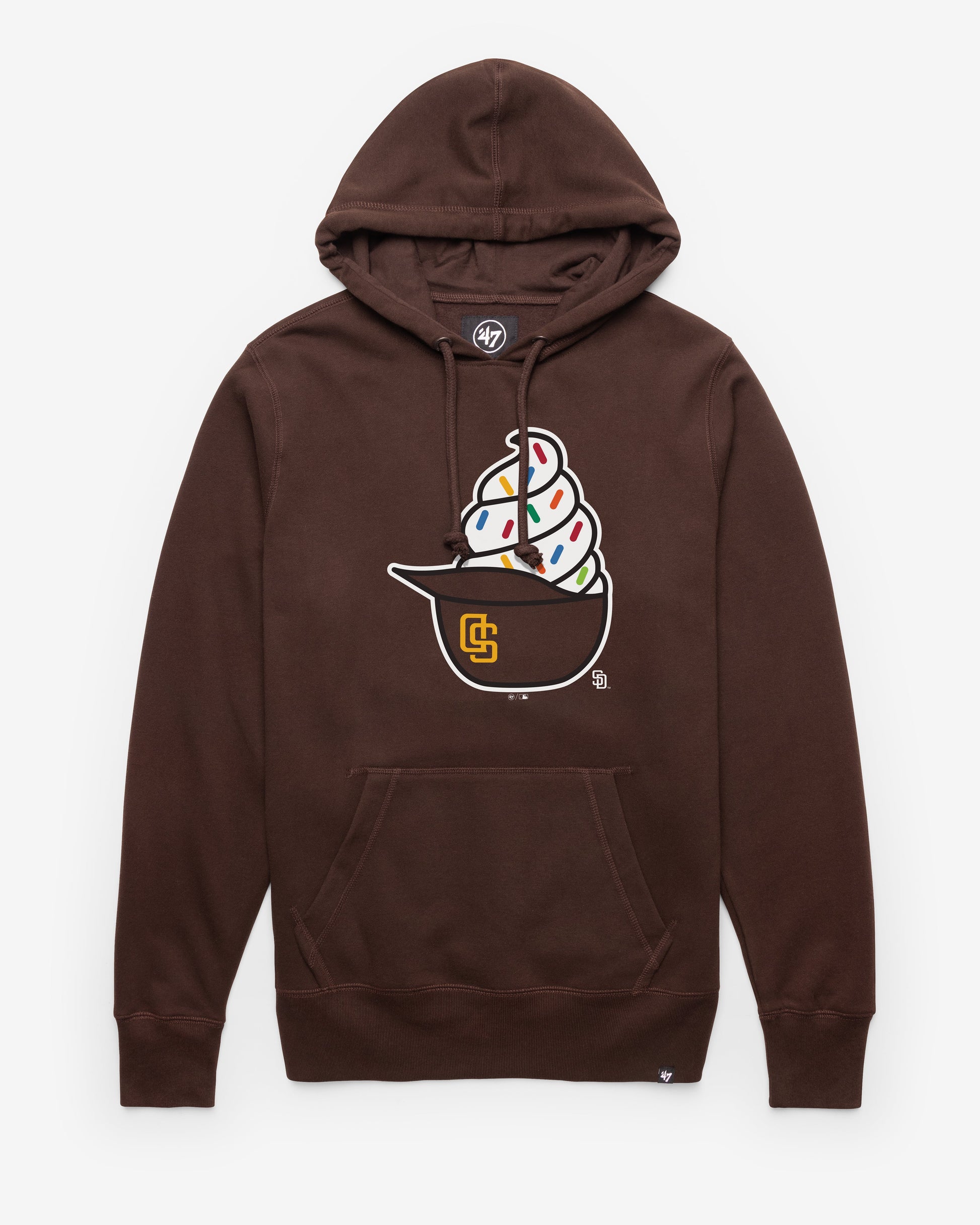 SAN DIEGO PADRES ICE CREAM '47 HEADLINE HOOD