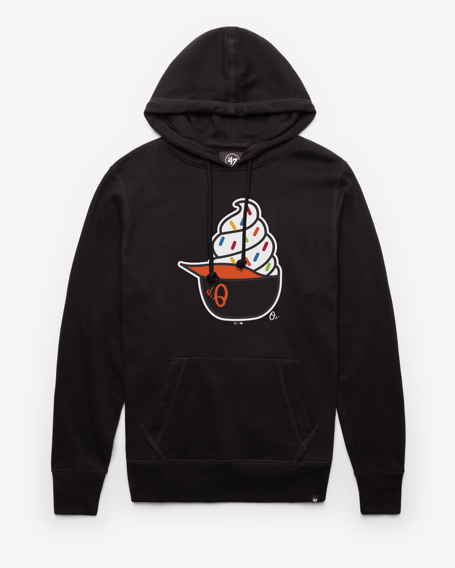 BALTIMORE ORIOLES ICE CREAM '47 HEADLINE HOOD