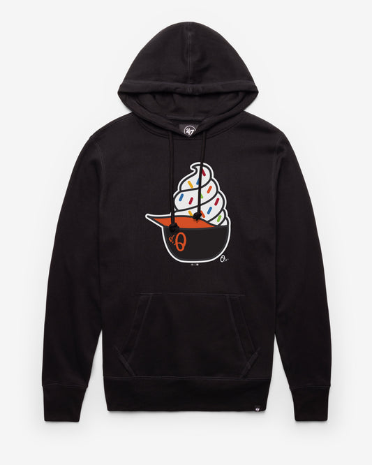 BALTIMORE ORIOLES ICE CREAM '47 HEADLINE HOOD