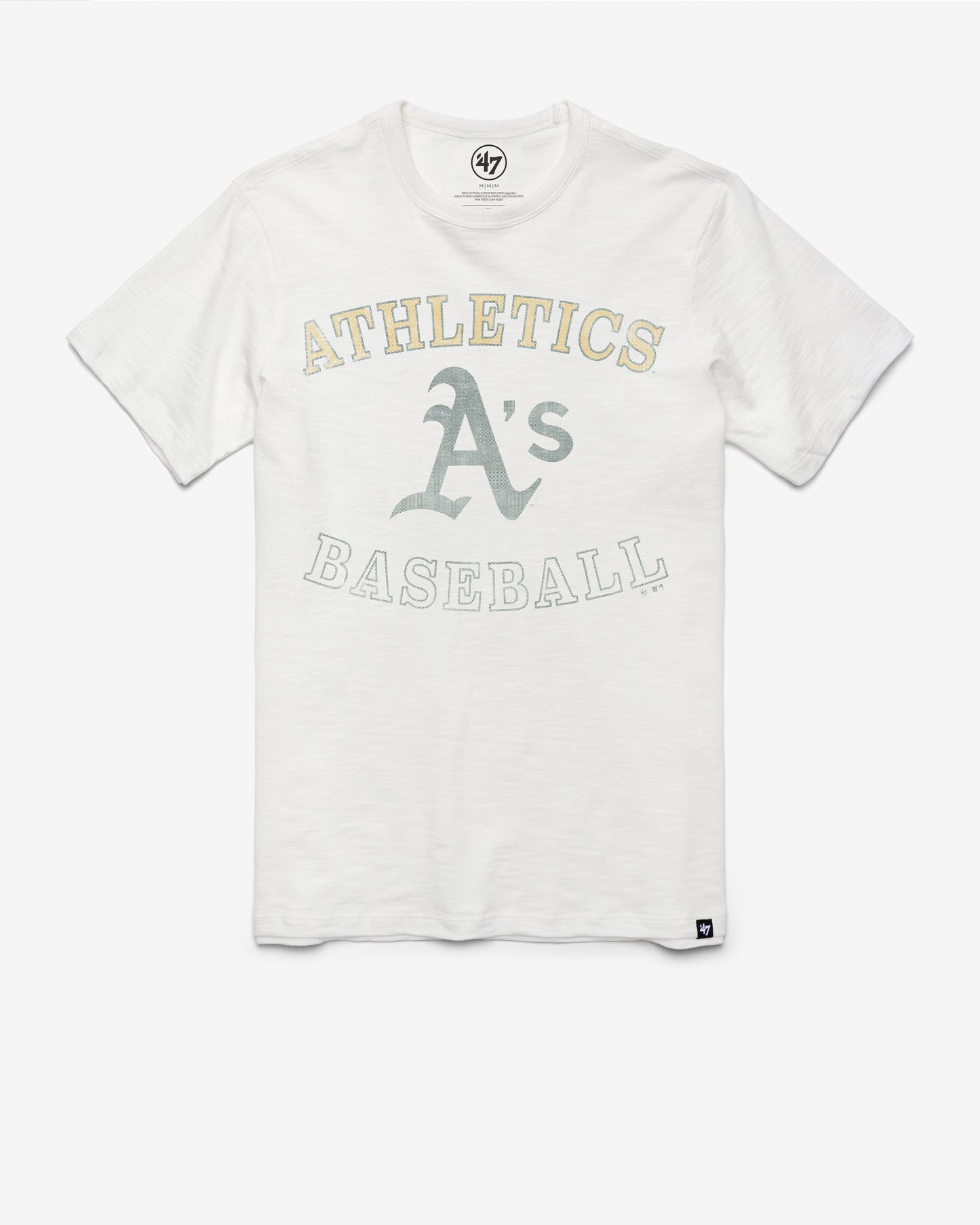 ATHLETICS BASEBALL COUNTER ARC '47 SCRUM TEE