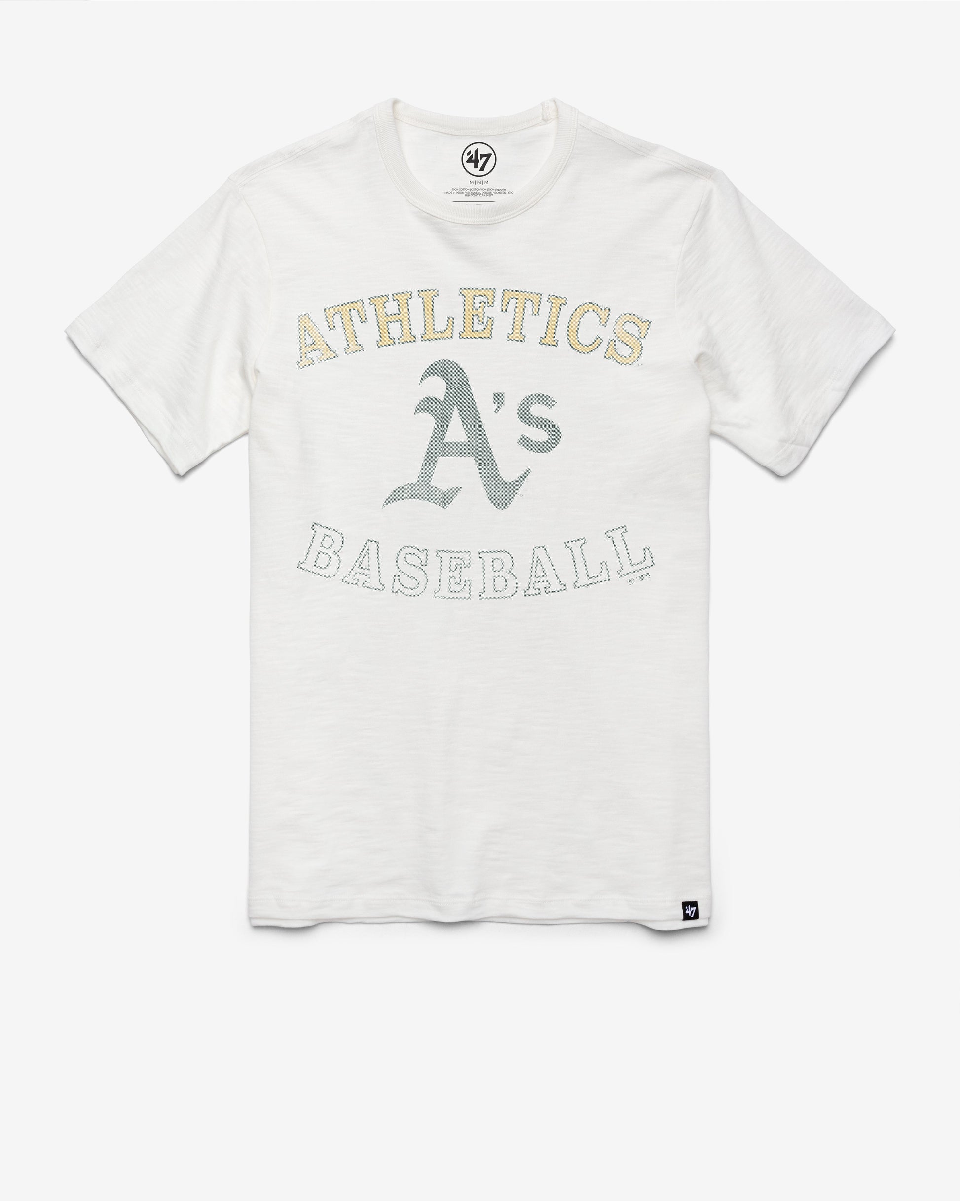 ATHLETICS BASEBALL COUNTER ARC '47 SCRUM TEE