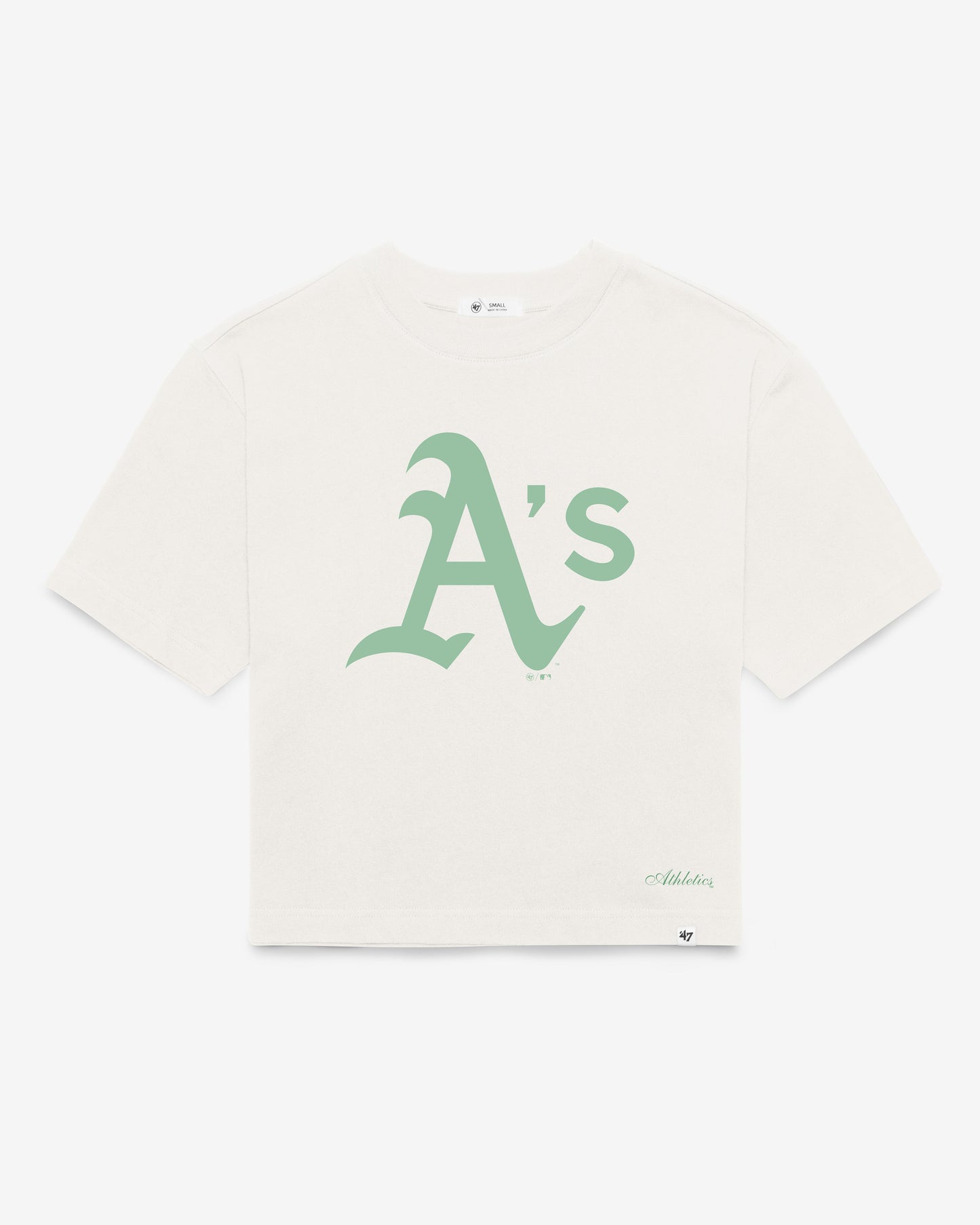 ATHLETICS BASEBALL '47 WOMEN'S REED CITY TEE