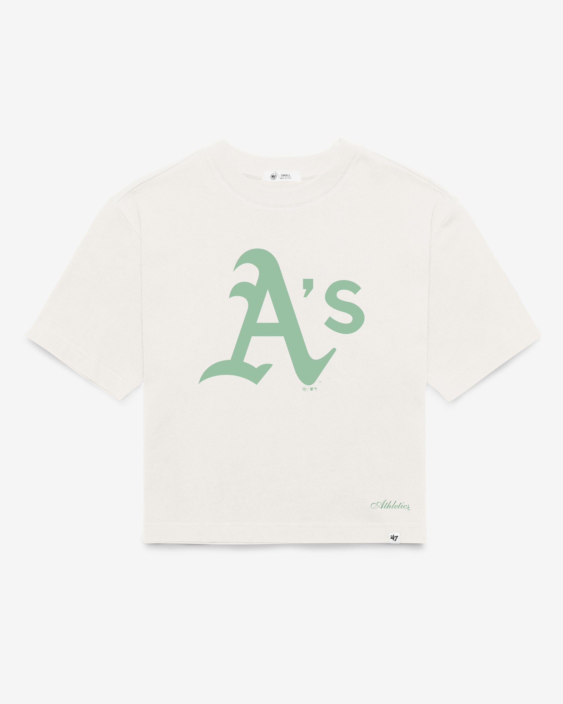 ATHLETICS BASEBALL '47 WOMEN'S REED CITY TEE