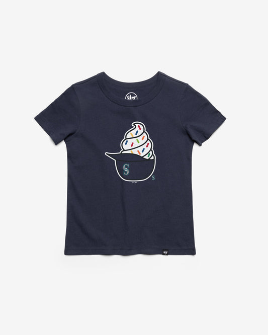 SEATTLE MARINERS ICE CREAM '47 KID'S FRANKLIN TEE