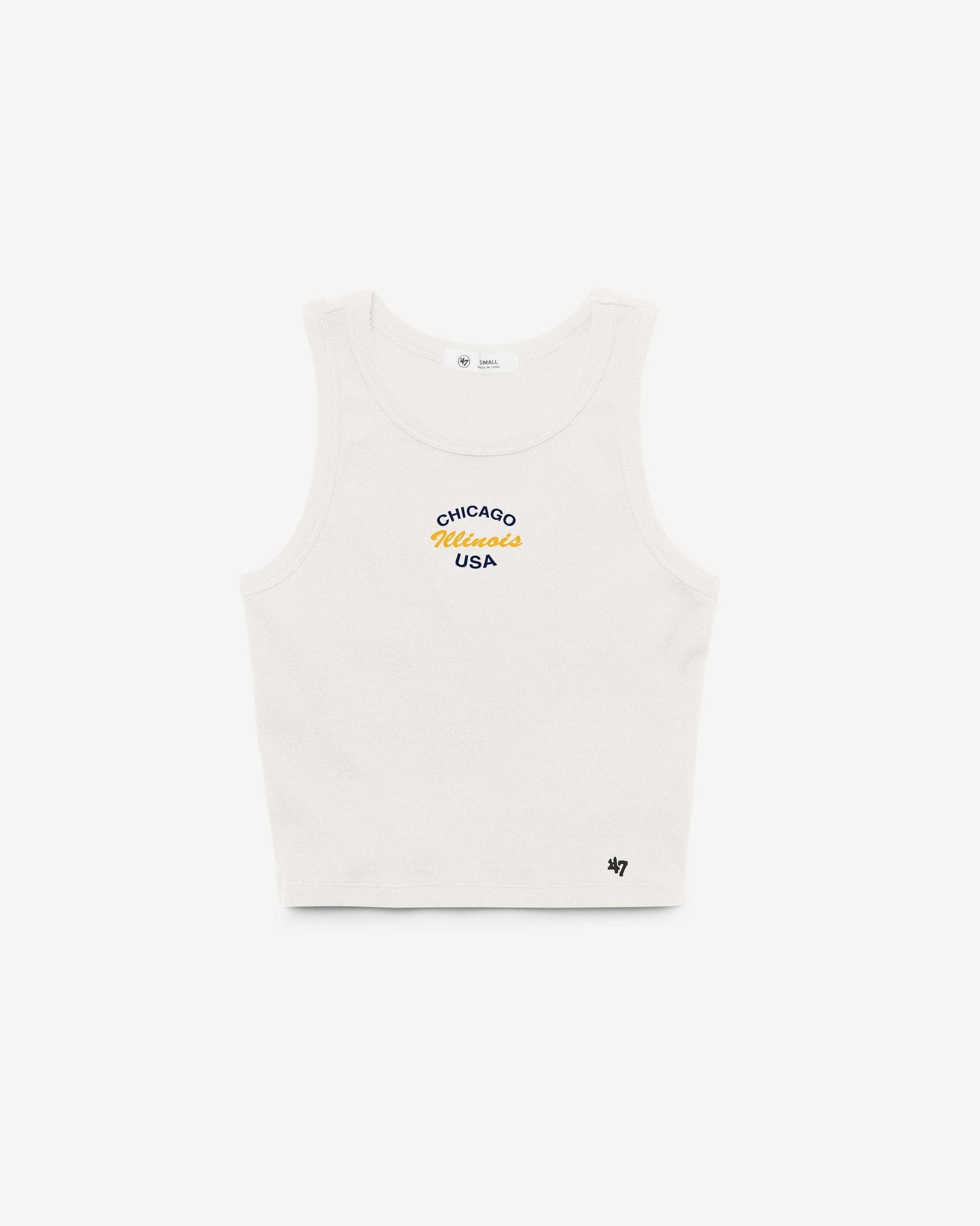 CHICAGO CITY STEAM '47 BABY RIB TANK WOMENS