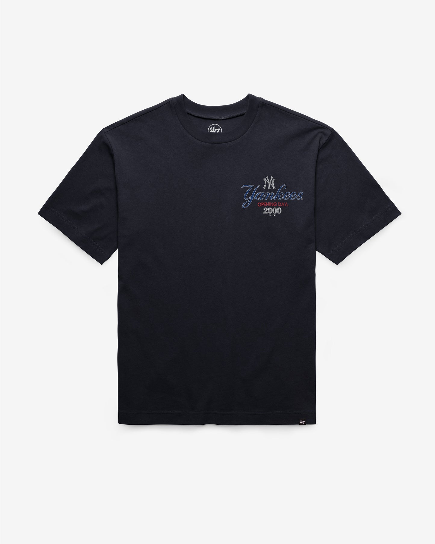 NEW YORK YANKEES COOPERSTOWN BACKER '47 FOUNDATION TEE