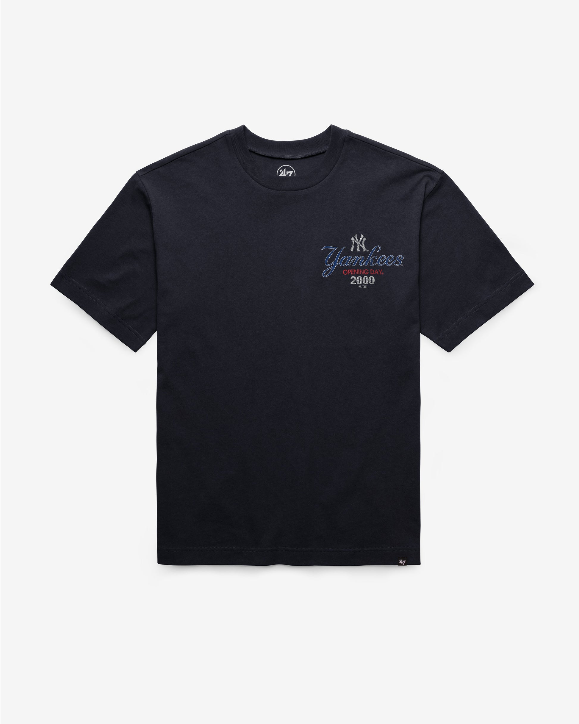 NEW YORK YANKEES COOPERSTOWN BACKER '47 FOUNDATION TEE