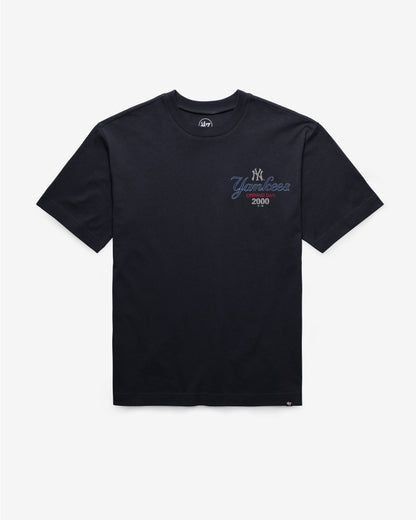 NEW YORK YANKEES COOPERSTOWN BACKER '47 FOUNDATION TEE