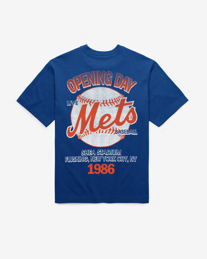NEW YORK METS COOPERSTOWN BACKER '47 FOUNDATION TEE