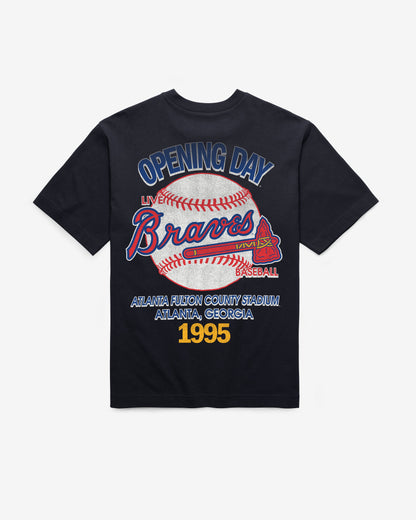 ATLANTA BRAVES COOPERSTOWN BACKER '47 FOUNDATION TEE