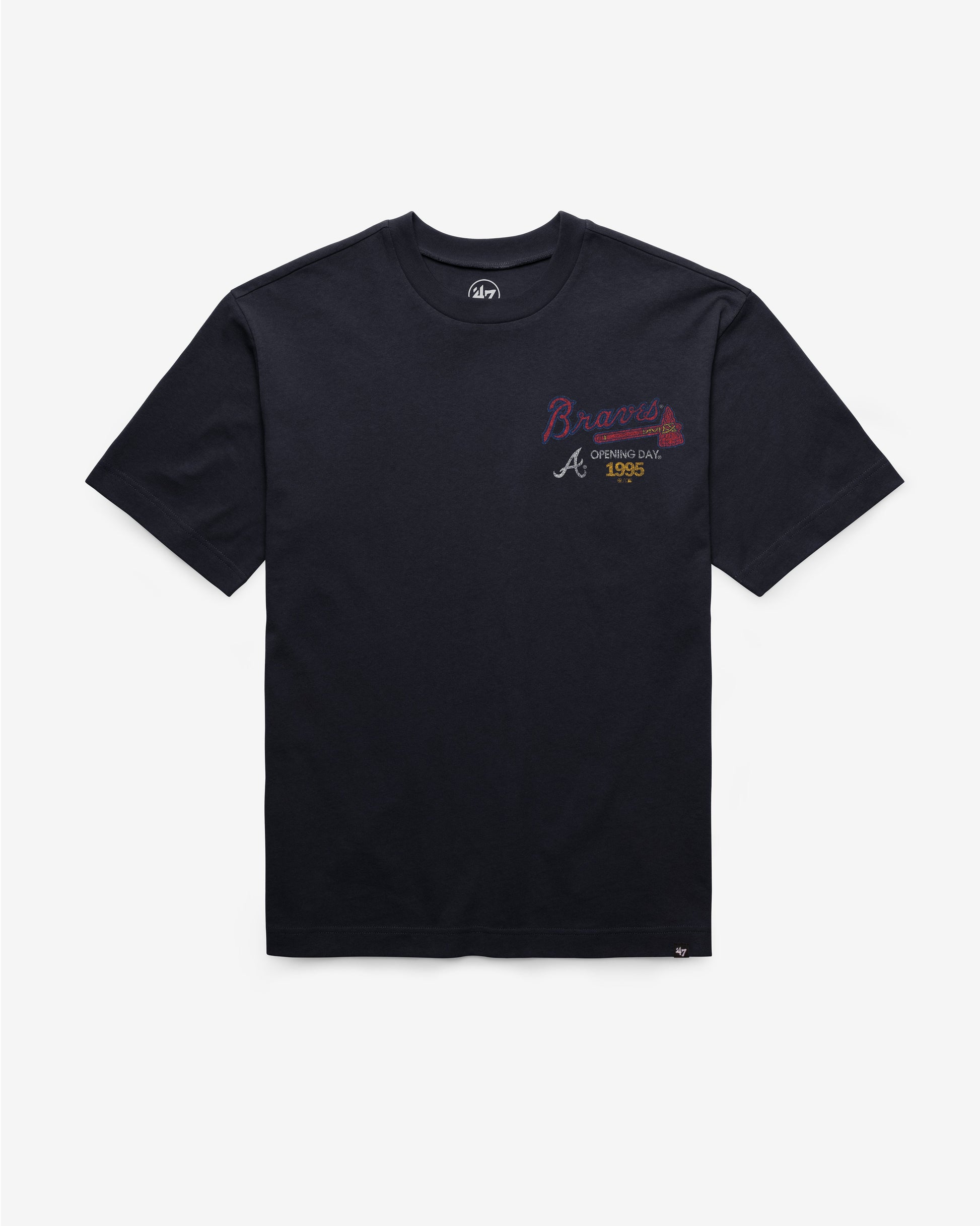 ATLANTA BRAVES COOPERSTOWN BACKER '47 FOUNDATION TEE