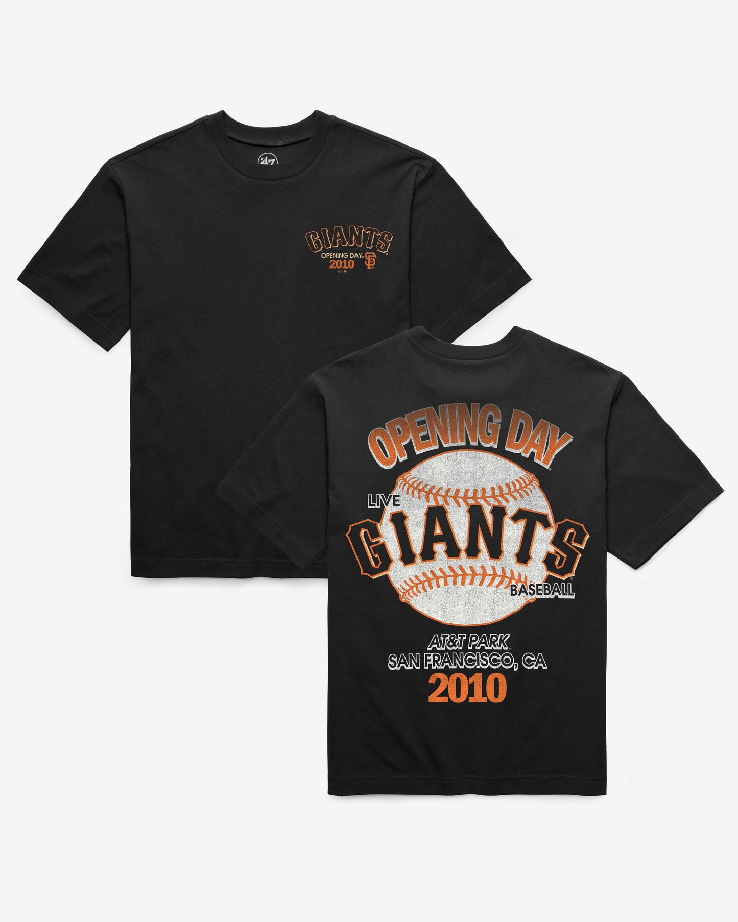 SAN FRANCISCO GIANTS COOPERSTOWN BACKER '47 FOUNDATION TEE