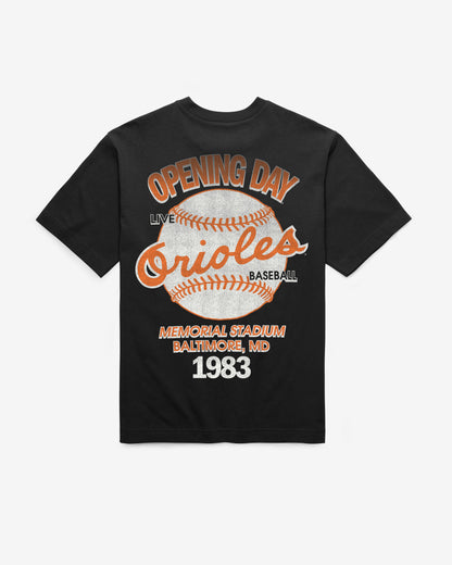 BALTIMORE ORIOLES COOPERSTOWN BACKER '47 FOUNDATION TEE