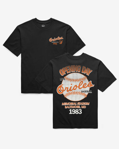 BALTIMORE ORIOLES COOPERSTOWN BACKER '47 FOUNDATION TEE