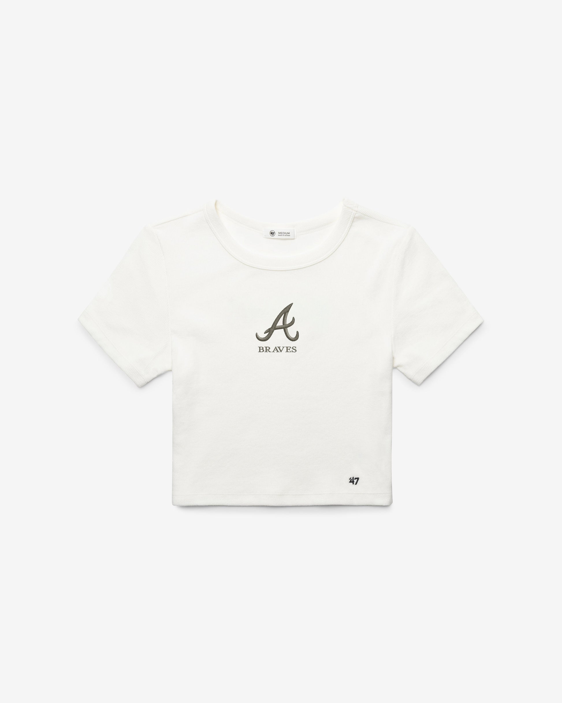 ATLANTA BRAVES '47 BABY RIB TEE WOMEN