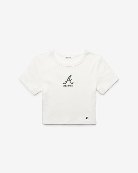 ATLANTA BRAVES '47 BABY RIB TEE WOMEN