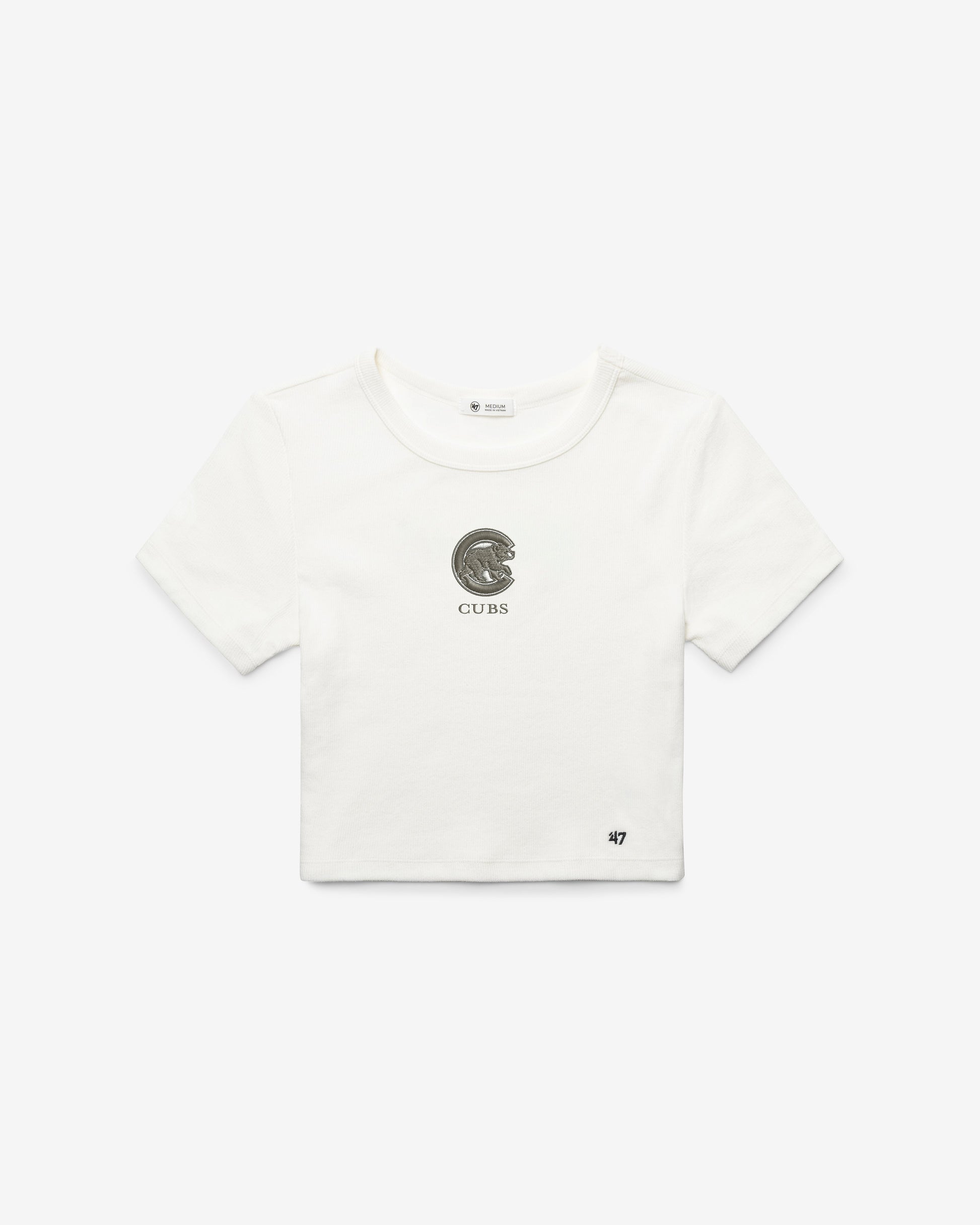 CHICAGO CUBS '47 BABY RIB TEE WOMEN