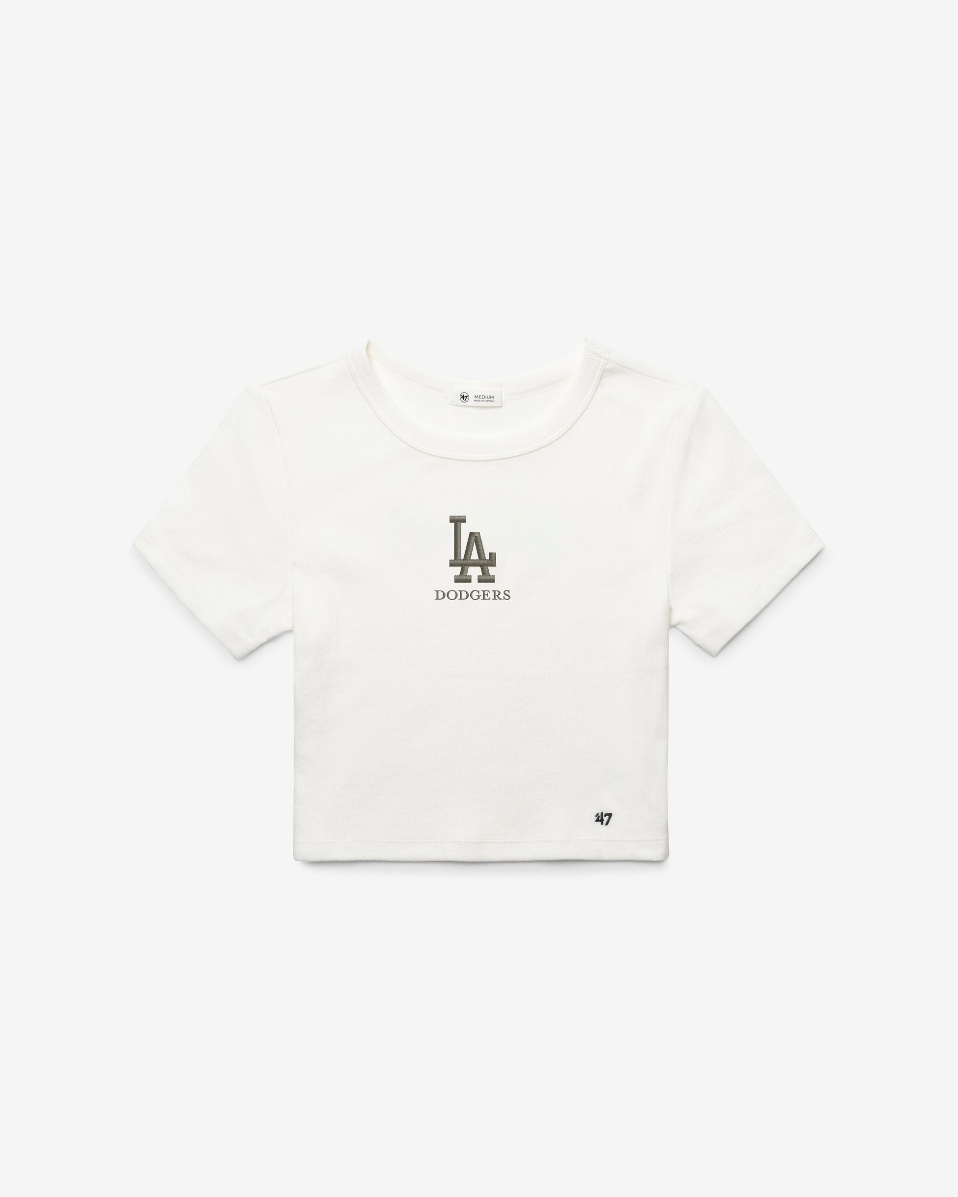 LOS ANGELES DODGERS '47 BABY RIB TEE WOMEN