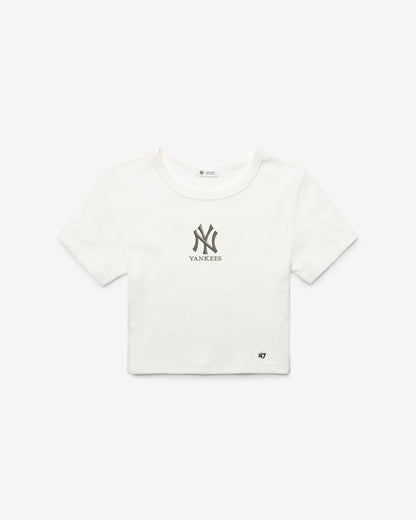 NEW YORK YANKEES '47 BABY RIB TEE WOMEN