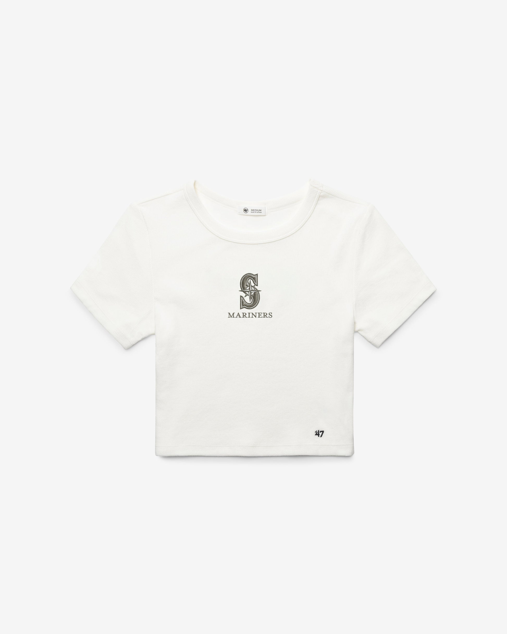 SEATTLE MARINERS '47 BABY RIB TEE WOMEN