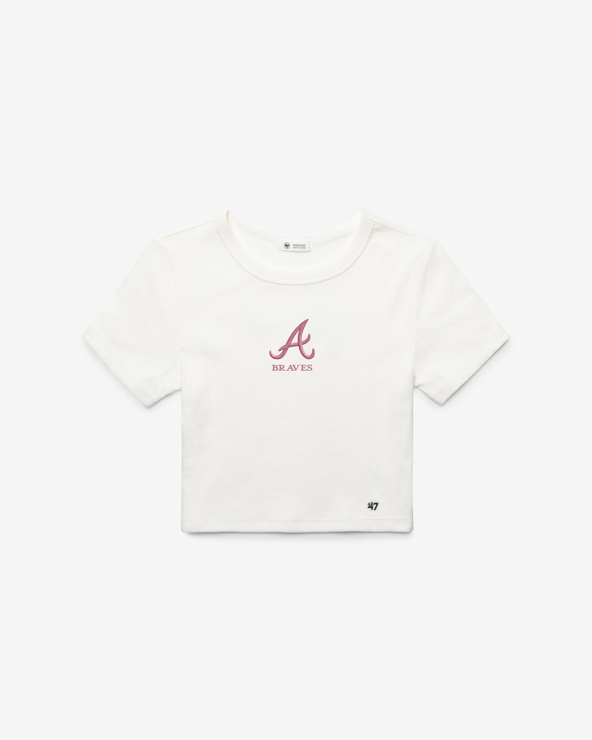 ATLANTA BRAVES '47 BABY RIB TEE WOMEN