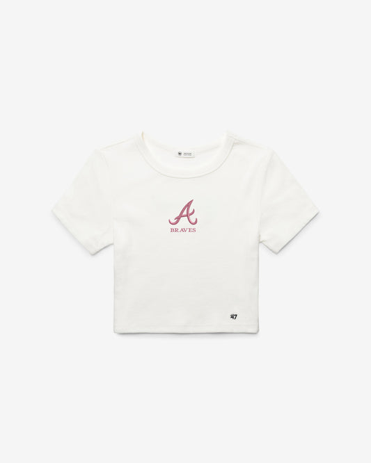 ATLANTA BRAVES '47 BABY RIB TEE WOMEN