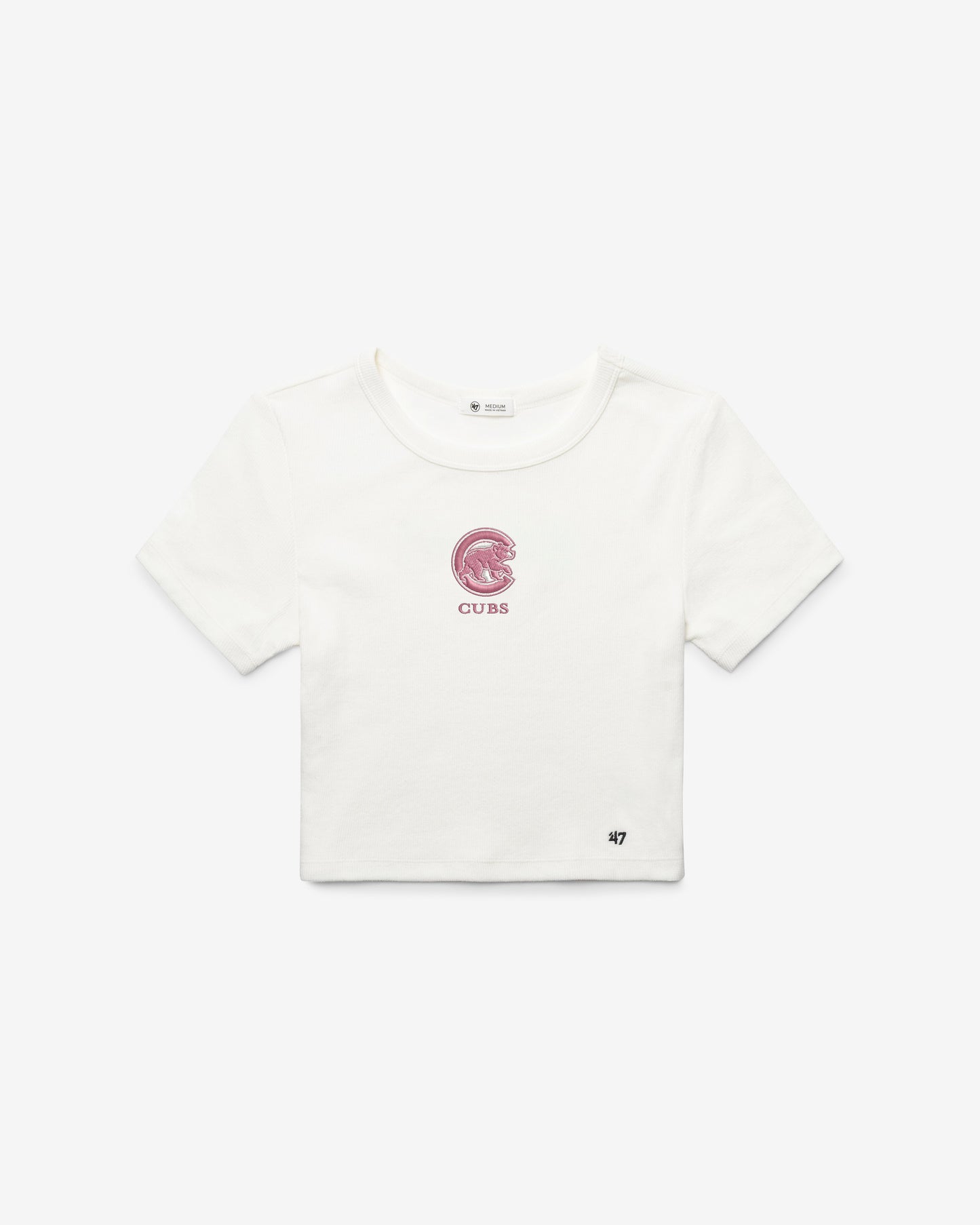 CHICAGO CUBS '47 BABY RIB TEE WOMEN