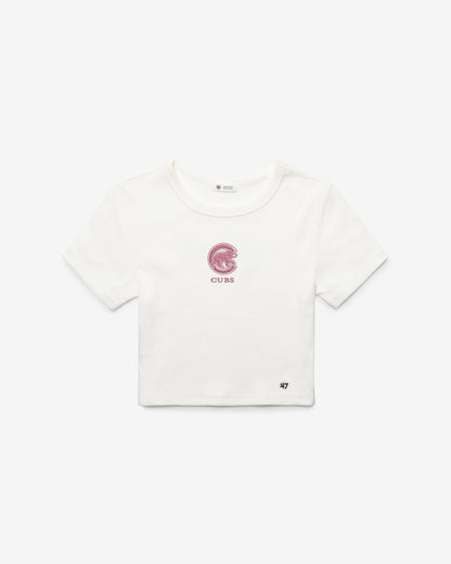 CHICAGO CUBS '47 BABY RIB TEE WOMEN