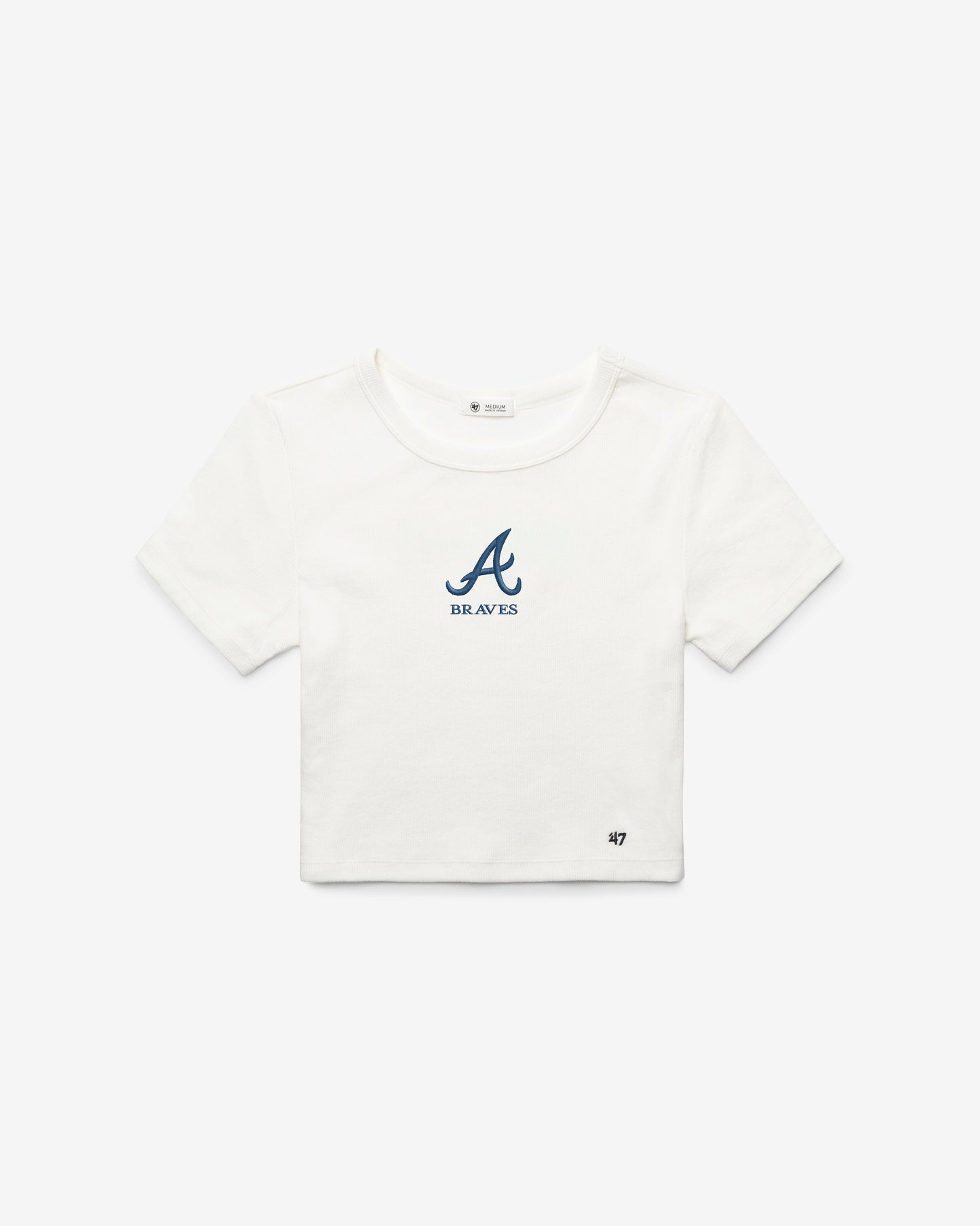 ATLANTA BRAVES '47 BABY RIB TEE WOMEN