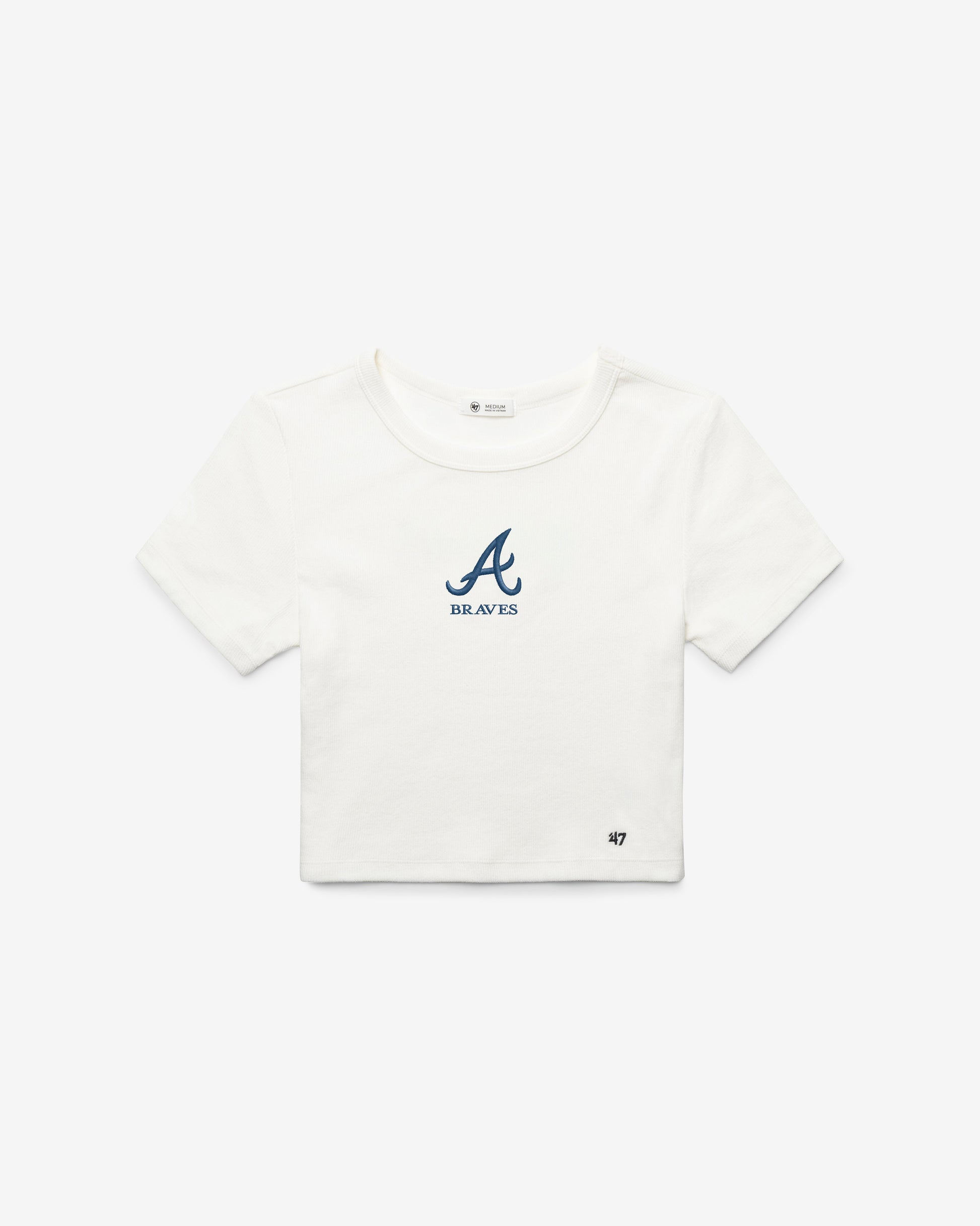 ATLANTA BRAVES '47 BABY RIB TEE WOMEN