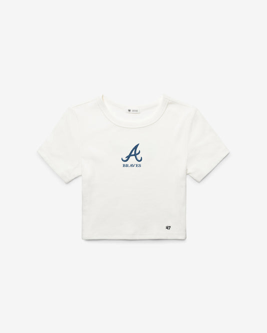 ATLANTA BRAVES '47 BABY RIB TEE WOMEN