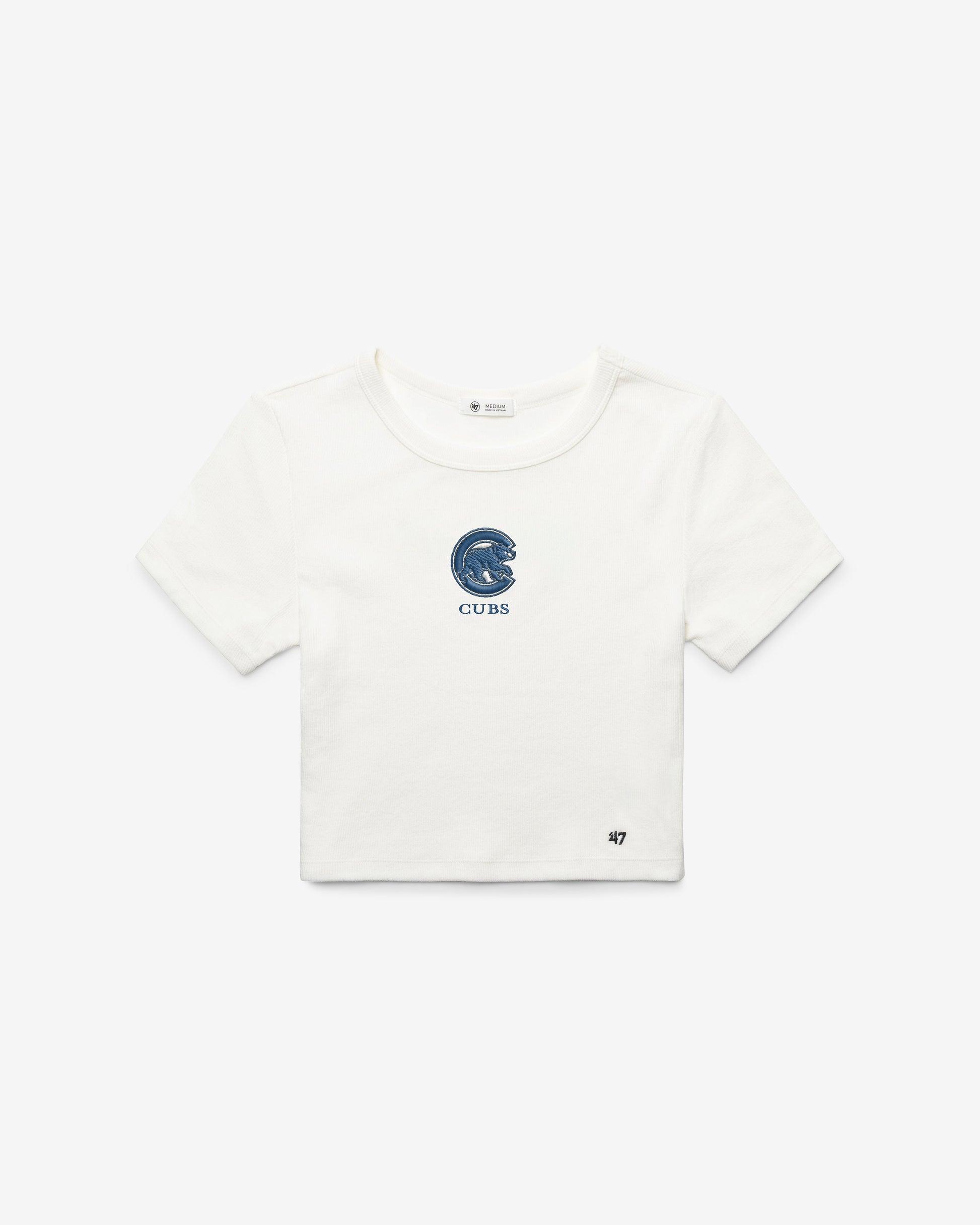 CHICAGO CUBS '47 BABY RIB TEE WOMEN