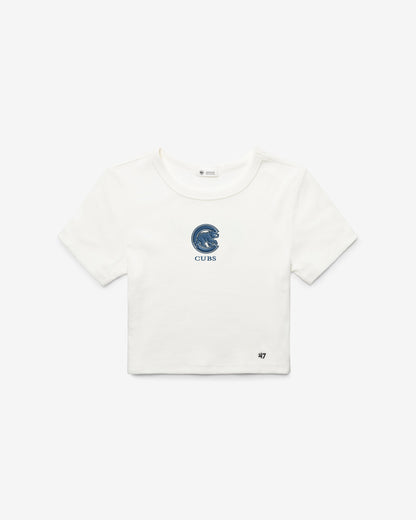 CHICAGO CUBS '47 BABY RIB TEE WOMEN