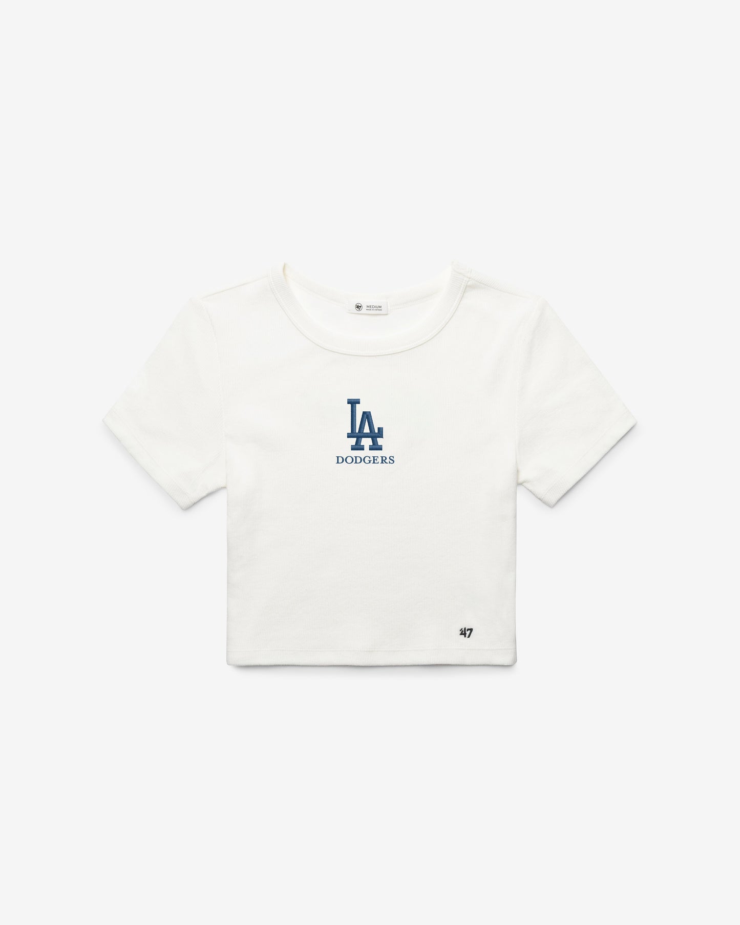 LOS ANGELES DODGERS '47 BABY RIB TEE WOMEN