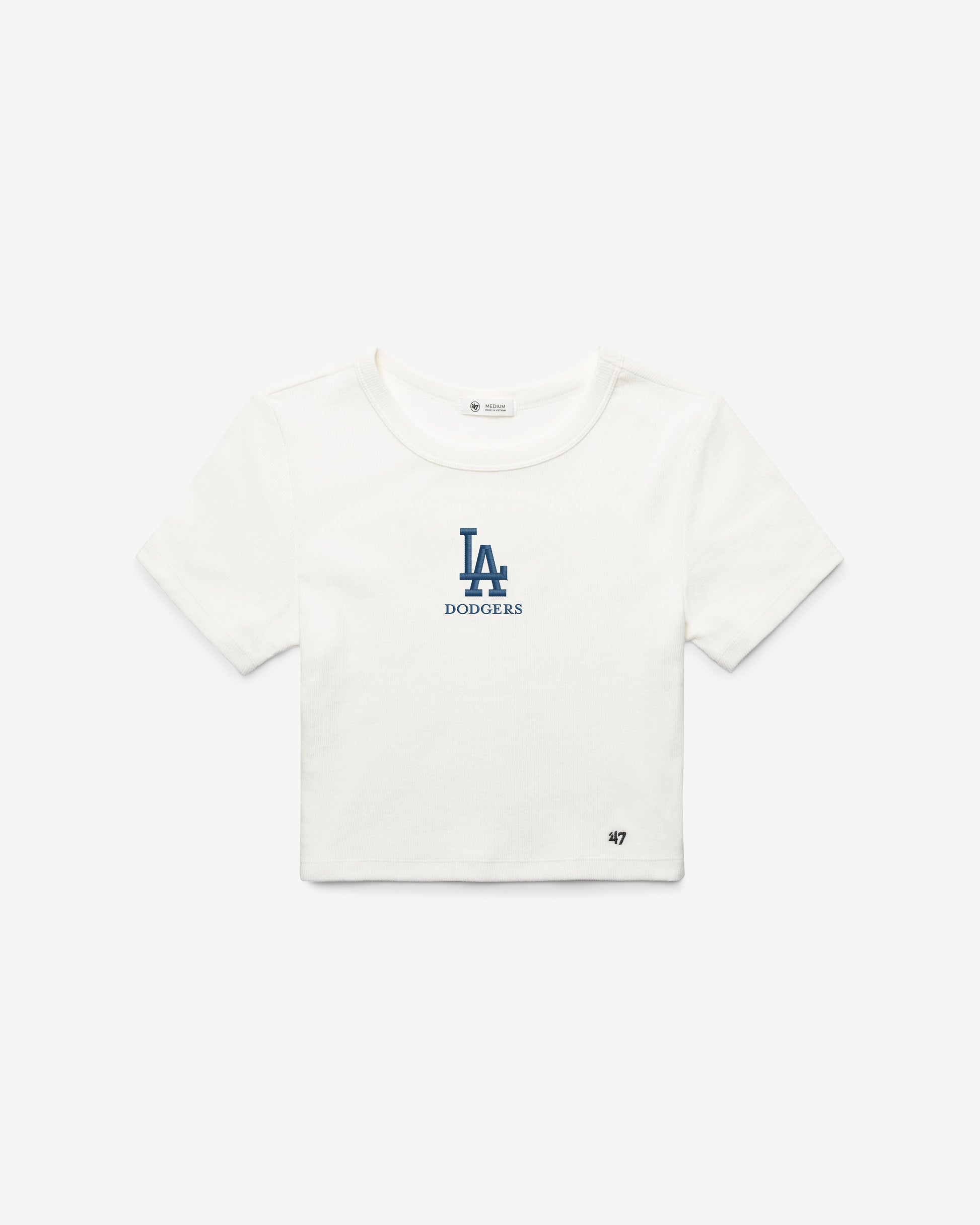LOS ANGELES DODGERS '47 BABY RIB TEE WOMEN