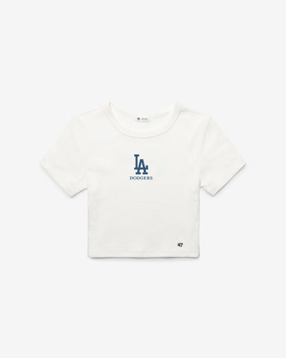 LOS ANGELES DODGERS '47 BABY RIB TEE WOMEN