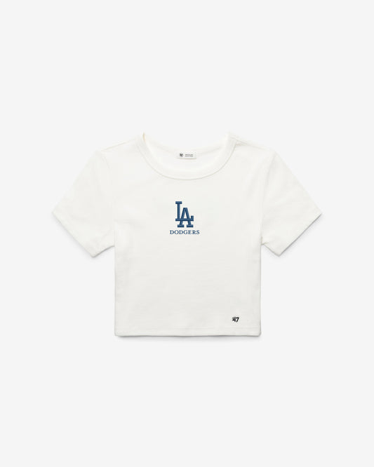LOS ANGELES DODGERS '47 BABY RIB TEE WOMEN