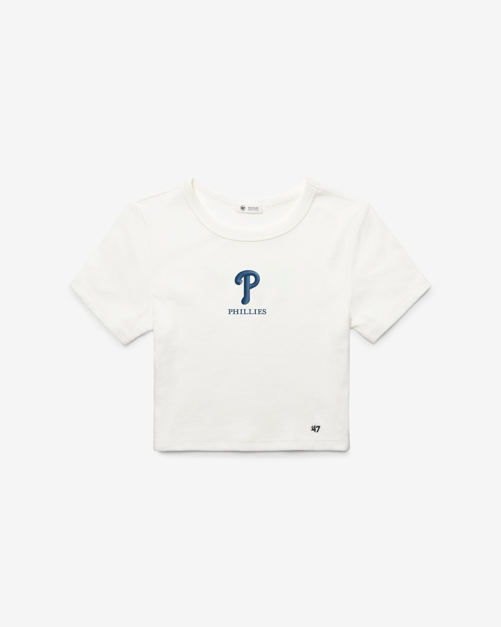 PHILADELPHIA PHILLIES '47 BABY RIB TEE WOMEN
