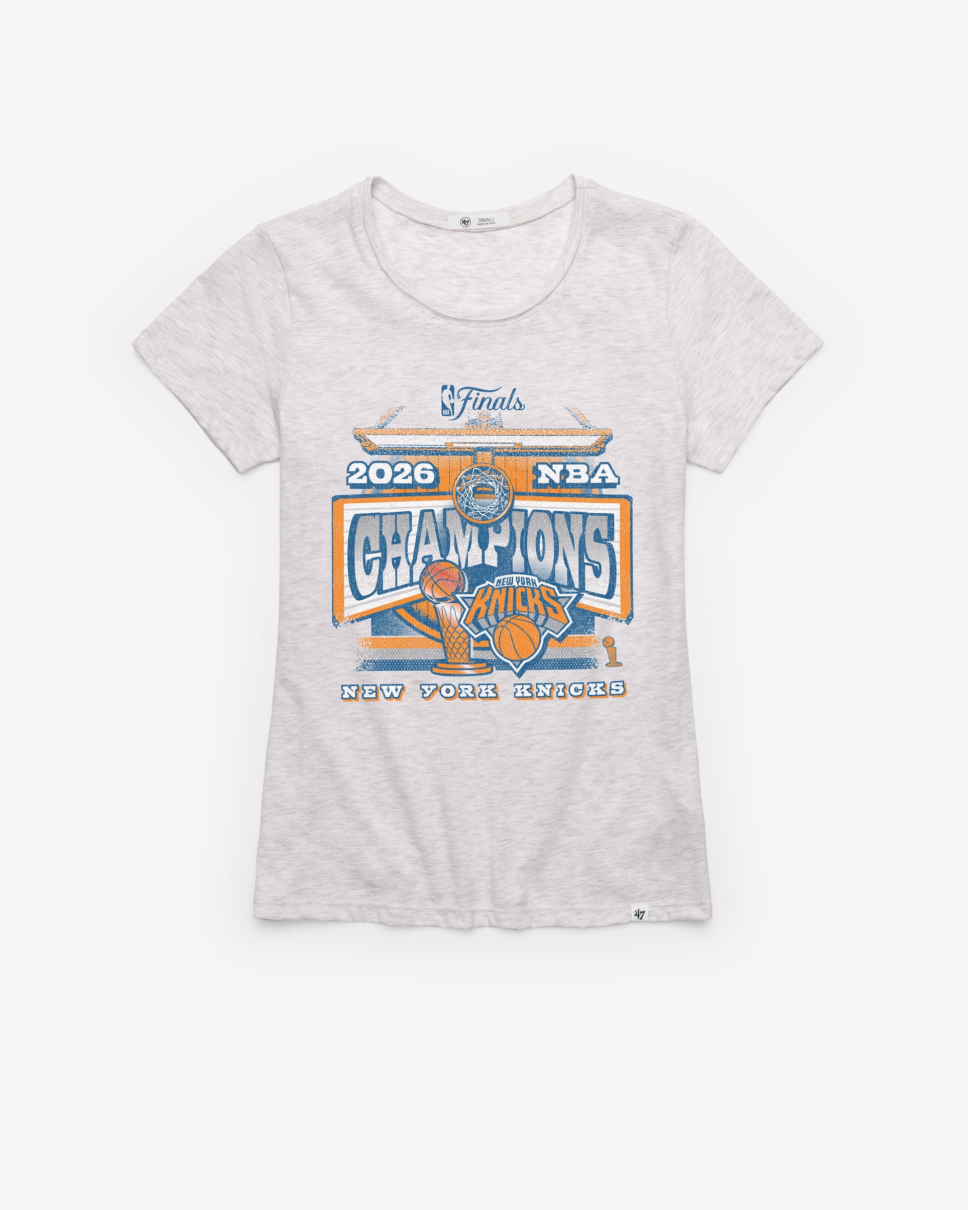 NEW YORK KNICKS 2026 NBA CHAMPIONS '47 WOMEN'S FRANKIE TEE
