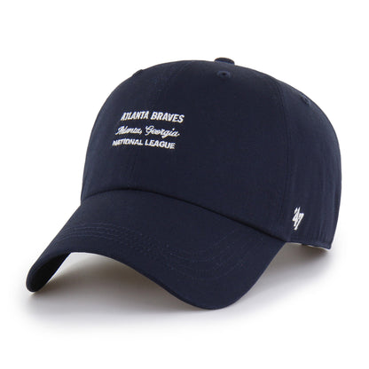 ATLANTA BRAVES CONTEMPORARY BASICS '47 CLEAN UP