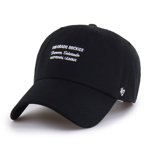 COLORADO ROCKIES CONTEMPORARY BASICS '47 CLEAN UP