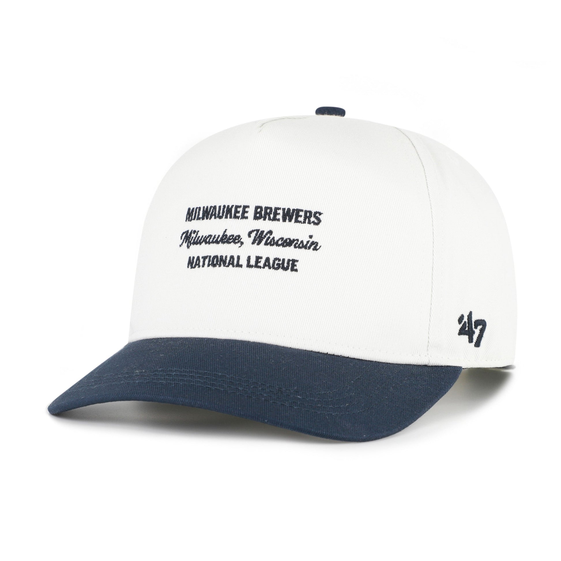 MILWAUKEE BREWERS CONTEMPORARY BASICS TWO TONE '47 HITCH